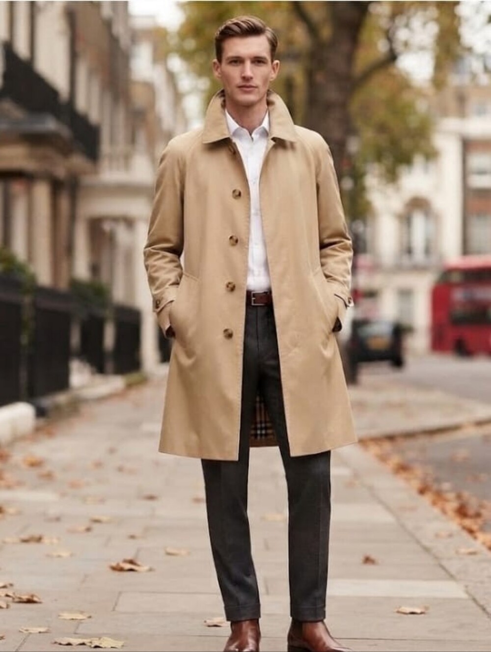 Authentic Burberry The Pimlico Heritage Car Coat - Honey UK10 US8